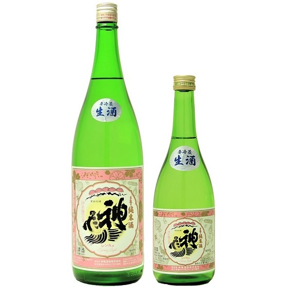 神亀 純米 Spring Light 生酒 1800ml / 720ml [季節限定]　